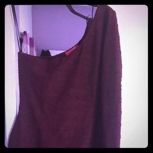 Burgandy Dress